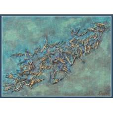 'Albastrul inselator al marii…' tablou abstract