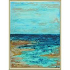 „Liniste…” Tablou peisaj cu marea