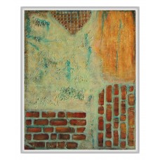 Între ziduri-tablou-abstract_pictat-manual